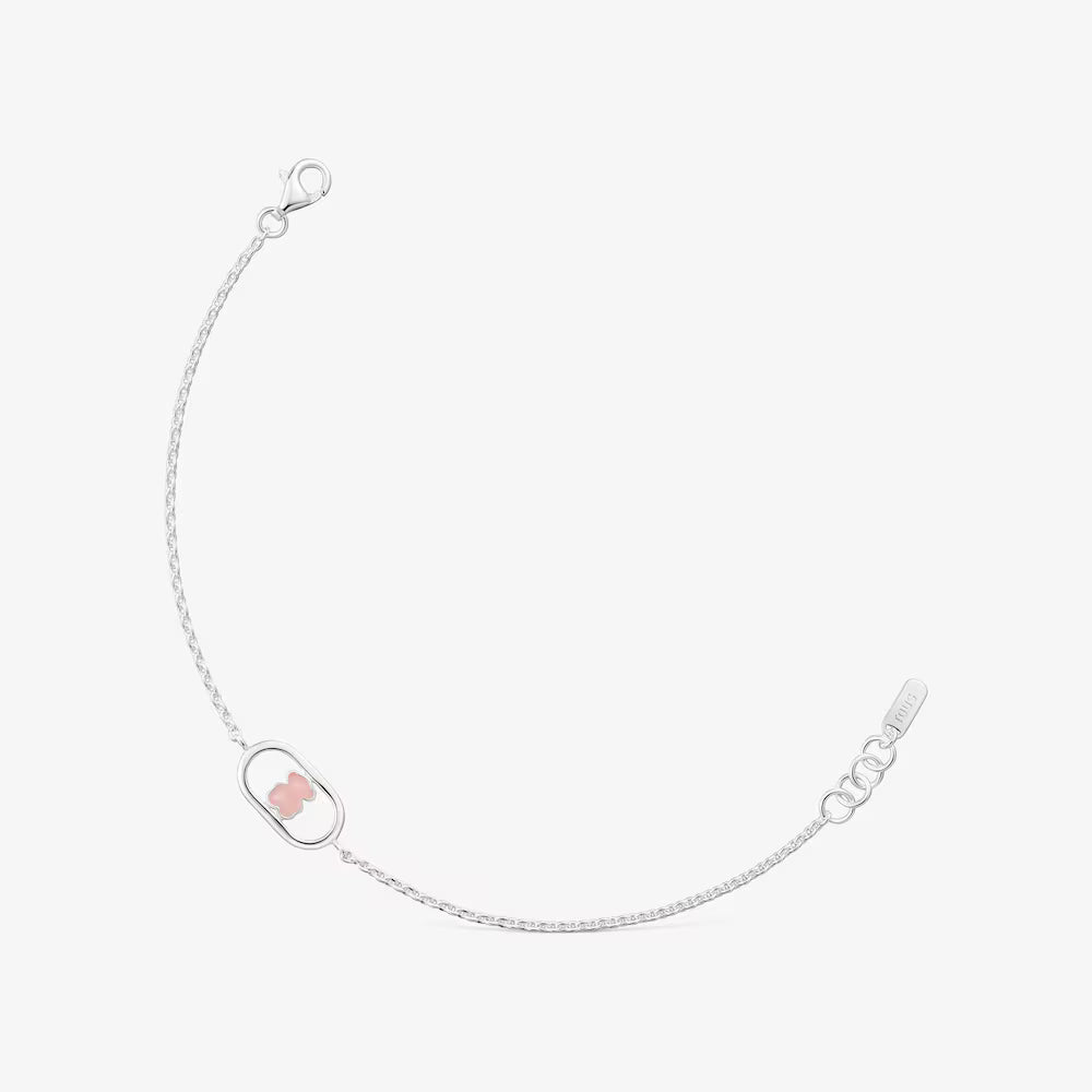 Pulsera cadena de plata y cuarzo Camille