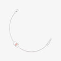 Pulsera cadena de plata y cuarzo Camille