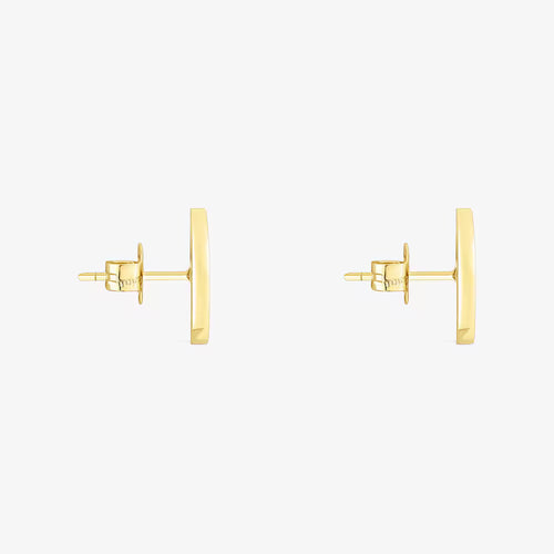 Aretes Oursin Oso Plata Vermeil