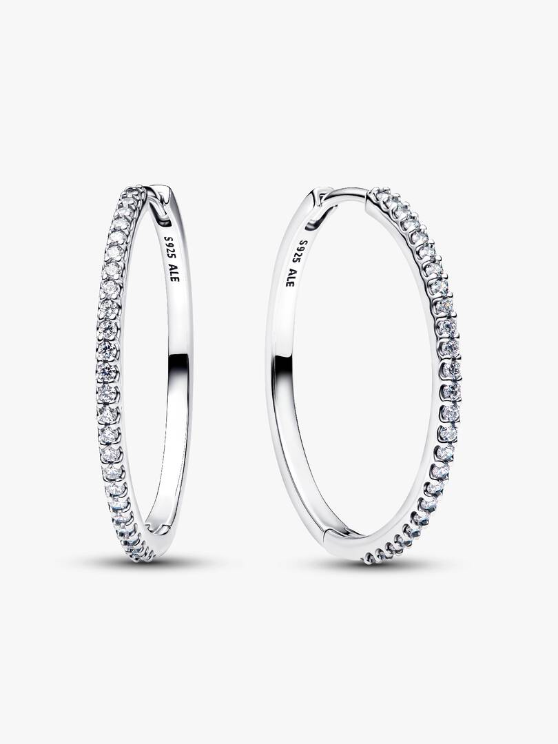 Pendientes de Aro Brillantes