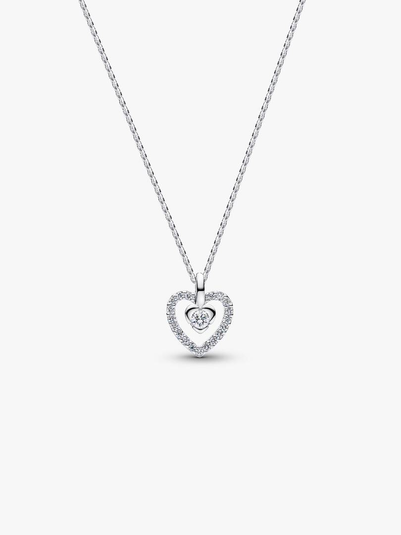 Collar con colgante de corazón Pandora Talisman
